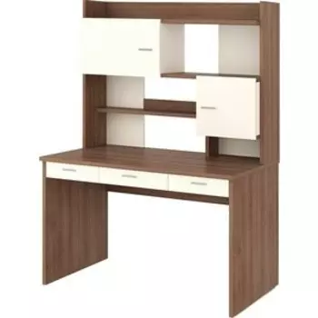 Стол компьютерный МЭРДЭС СП-83 ШБЕ шамони/белый