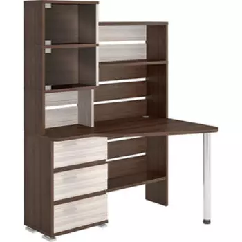 Стол компьютерный МЭРДЭС СР-322 ШК-ПРАВ шамони/карамель