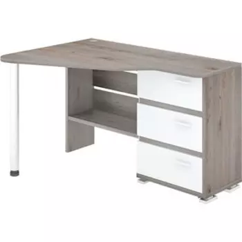 Стол компьютерный МЭРДЭС СР-322С НБЕН-ЛЕВ нельсон/белый/нельсон