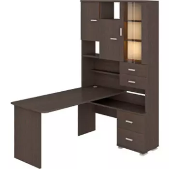 Стол компьютерный МЭРДЭС СР-620/160 В-ПРАВ венге