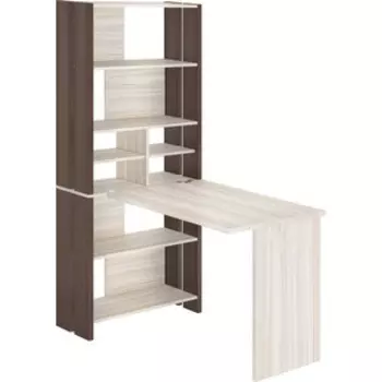 Стол компьютерный МЭРДЭС СТЛ-ОВХ+С100РПрям без тумбы ШК