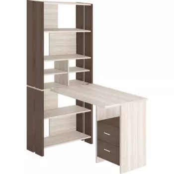 Стол компьютерный МЭРДЭС СТЛ-ОВХ+С120Прям ШК