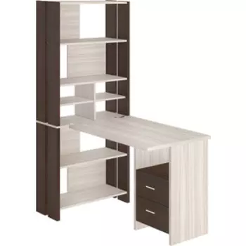 Стол компьютерный МЭРДЭС СТЛ-ОВХ+С120РПрям ВК