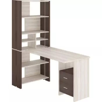 Стол компьютерный МЭРДЭС СТЛ-ОВХ+С120РПрям ШК