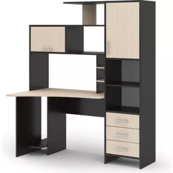 Стол компьютерный Ника №6 венге/дуб белфорд