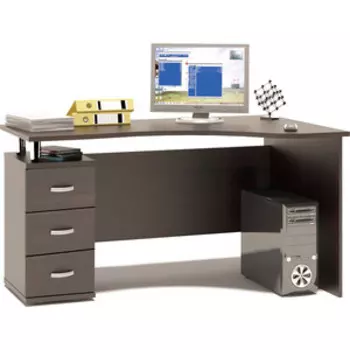 Стол компьютерный Шарм-Дизайн КСТ-1400 венге