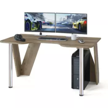 Компьютерный стол СОКОЛ КСТ-116 дуб делано