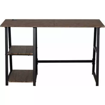 Стол на металлокаркасе Brabix Loft CD-006 морёный дуб (641224)