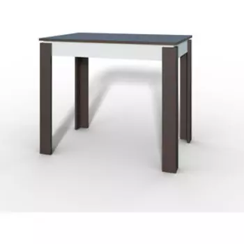 Стол обеденный Атмосфера Оптима венге/белый