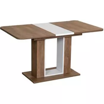 Стол обеденный Dikline Twins дуб канзас/пепел