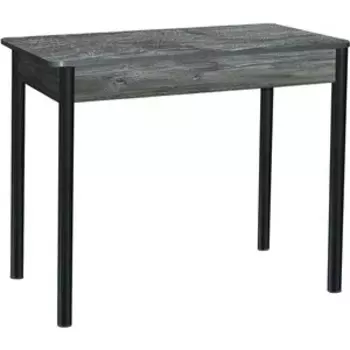 Стол обеденный Катрин Нью йорк раздвижной сосна пасадена, опора круглая черный муар