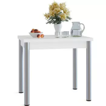 Стол обеденный СОКОЛ СО-1м белый