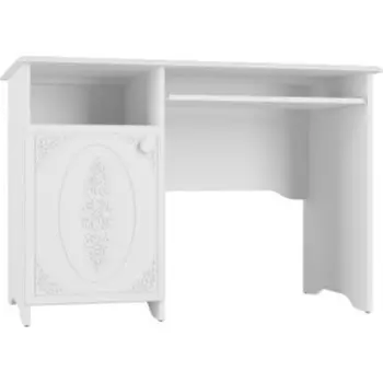 Стол письменный Compass Ассоль АС-243К белое дерево