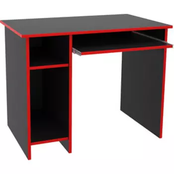 Стол письменный МДК Black Красный (BL - СТК1К)