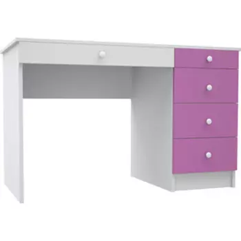 Стол письменный МДК Феникс 2 Розовый (СТ4Ф-2Р)
