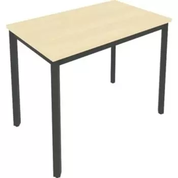 Стол письменный на металлокаркасе Riva Slim С.СП-3.1 клен/антрацит металл 98x60x75 комплект