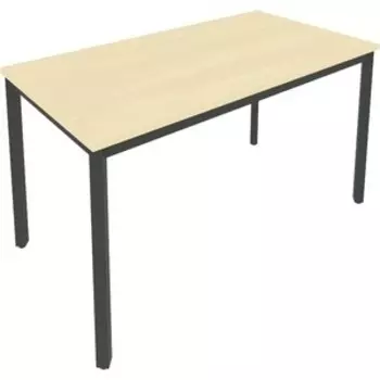 Стол письменный на металлокаркасе Riva Slim С.СП-5 клен/антрацит металл 138x72x75 комплект