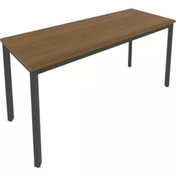 Стол письменный на металлокаркасе Riva Slim С.СП-6.1 орех/антрацит металл 158x60x75 комплект