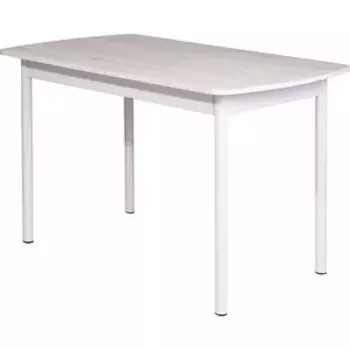 Стол раздвижной Алдио Лайт 90х60 (подстолье белое)