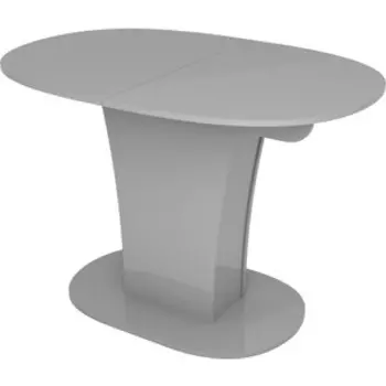 Стол раздвижной Leset Флер серый глянец