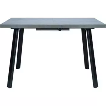 Стол раздвижной Leset Хаген 1Р бетон металл черный