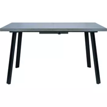 Стол раздвижной Leset Хаген 2Р бетон металл черный