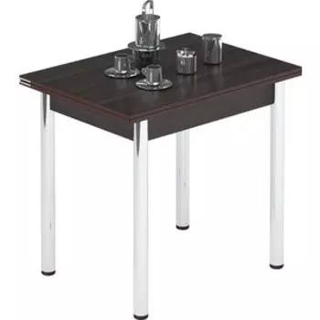 Стол раздвижной Leset Лиль 1Р хром/венге