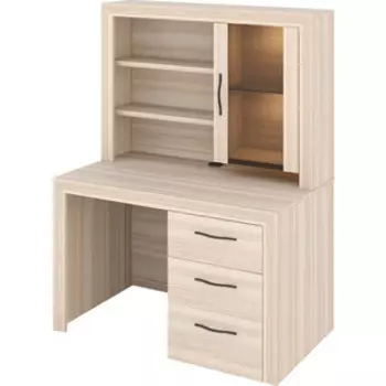 Стол с надстройкой МЭРДЭС СтЯ130+НСт130Д КК карамель/карамель