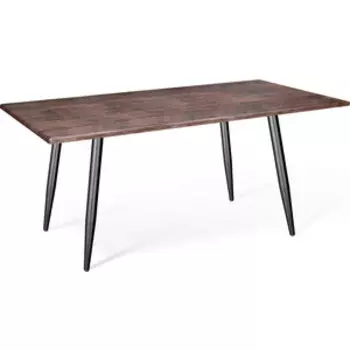 Стол Sheffilton SHT-TU14/120/80 МДФ черный муар/палисандр