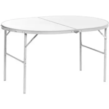 Стол складной Helios 120x90 овальный, алюминий, без чехла (T-21407M-A-1)