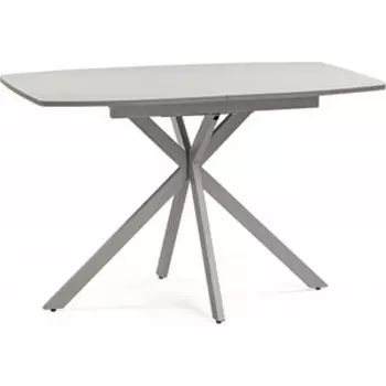 Стол стеклянный Woodville Тамаса 120(150)х70х76 матовое стекло латте / капучино (584298)