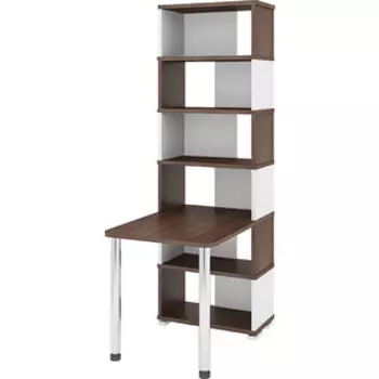 Стол-Стеллаж МЭРДЭС СБ-10М/6 ШБЕШ шамони/белый/шамони