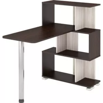 Стол-Стеллаж МЭРДЭС СЛ-5-3СТ ВКВ венге/карамель/венге