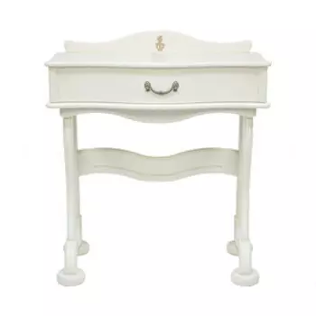Стол туалетный Мебелик Джульетта с ящиком, молочный дуб (П0001850)