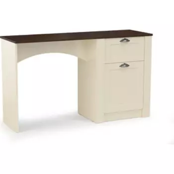 Стол туалетный ОЛМЕКО 37.15 Прованс бежевый/дуб кальяри/профиль: Masa Decor слоновая кость