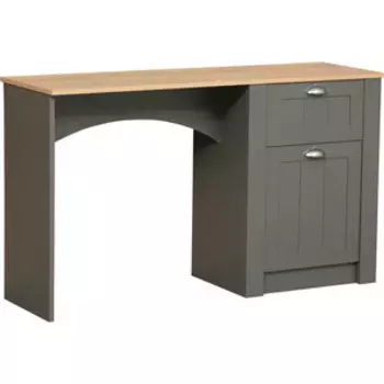 Стол туалетный ОЛМЕКО 37.15 Прованс диамант серый/дуб каньон/профиль: Masa Decor диамант