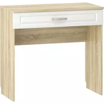 Стол туалетный Сильва НМ 040.57 Оливия белое дерево, дуб сонома