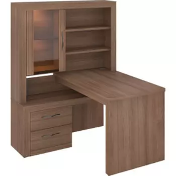 Стол угловой МЭРДЭС СтУ-140 ШШ ЛЕВ шамони/шамони