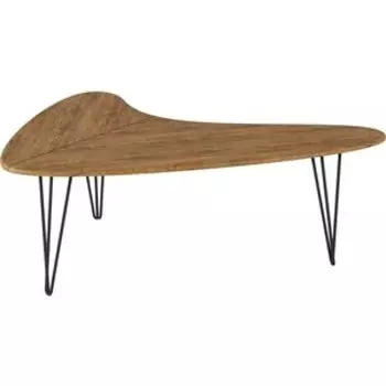 Стол журнальный Калифорния мебель Бумеранг дуб американский