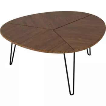 Стол журнальный Мебелик Эйтон 330 орех альберо