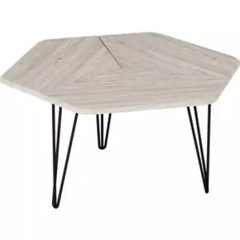 Стол журнальный Мебелик Олдем скания натуральная