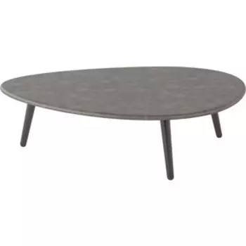 Стол журнальный Калифорния мебель Стэм серый бетон