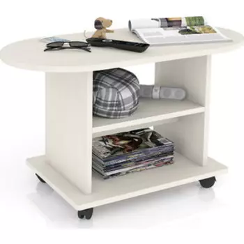 Стол журнальный Мебельный двор С-МД-СЖ-1, цвет дуб