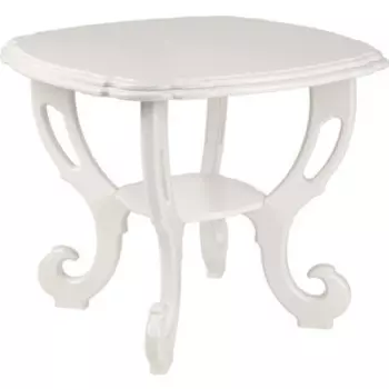 Стол журнальный Мебелик Кофейный молочный дуб