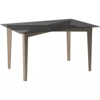 Стол журнальный Мебелик Рилле 448 шимо, графит (П0004195)