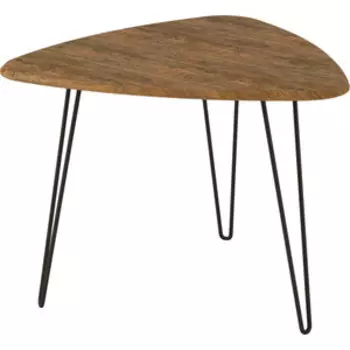 Стол журнальный Мебелик Спринг 530 дуб американский