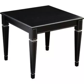 Стол журнальный Мебелик Васко В 82 венге, серебро (П0002009)