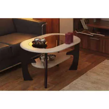 Стол журнальный ОЛМЕКО Маджеста-2 венге/клен азия