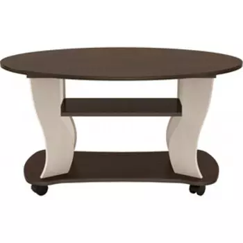 Стол журнальный ОЛМЕКО Сатурн - М05 венге/дуб линдберг