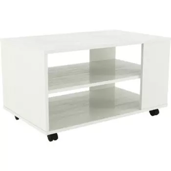 Стол журнальный Сильва Capri НМ 011,42 Х белый текстурный (SLV101539)